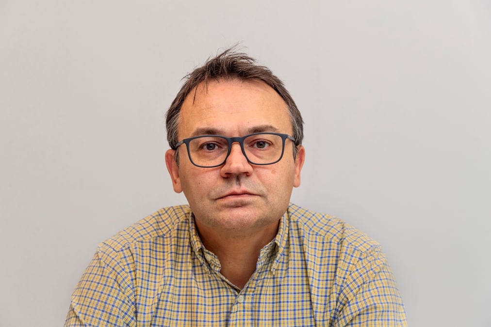 Stergios Lazarinis, verksamhetschef ortopedi och handkirurgi, Akademiska sjukhuset