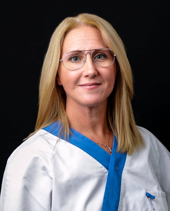 Åsa Okhiria, logoped inom rehabilitering och smärtcentrum på Akademiska sjukhuset och doktorand vid Uppsala universitet