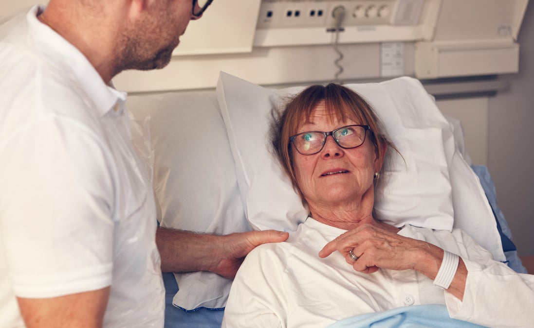 Hur cancerpatienter drabbas av covid-19 är fokus för en studie vid Akademiska sjukhuset. Fotograf: Johan ALP