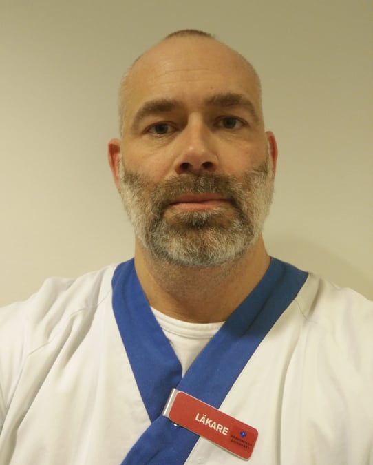 Tobias Eriksson, överläkare beroendepsykiatri