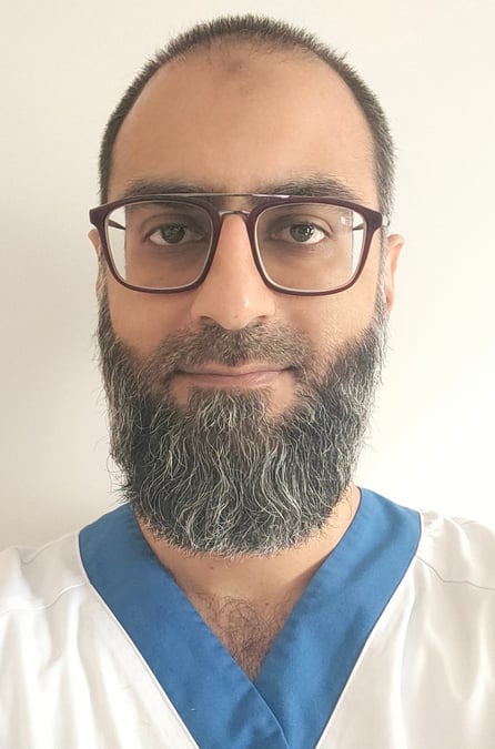 Mohammad Asif Aslam, sektionschef handkirurgi, Akademiska sjukhuset Foto: privat