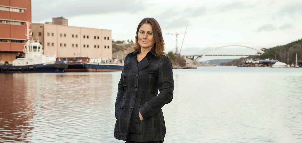 Yvonne Ohlsson, forskningssamordnare vid Statens Geotekniska Institut (SGI). Fotograf: Stephanie Wiegner