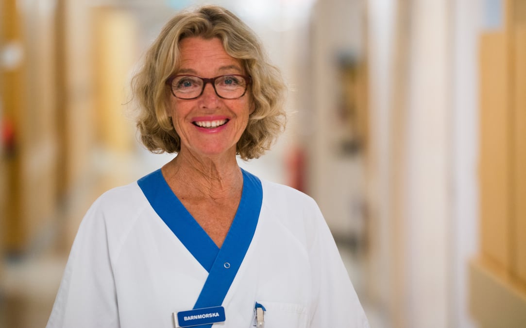 Tanja Tydén, barnmorska och professor emeritus, Uppsala universitet. Fotograf: David Naylor, Uppsala universitet