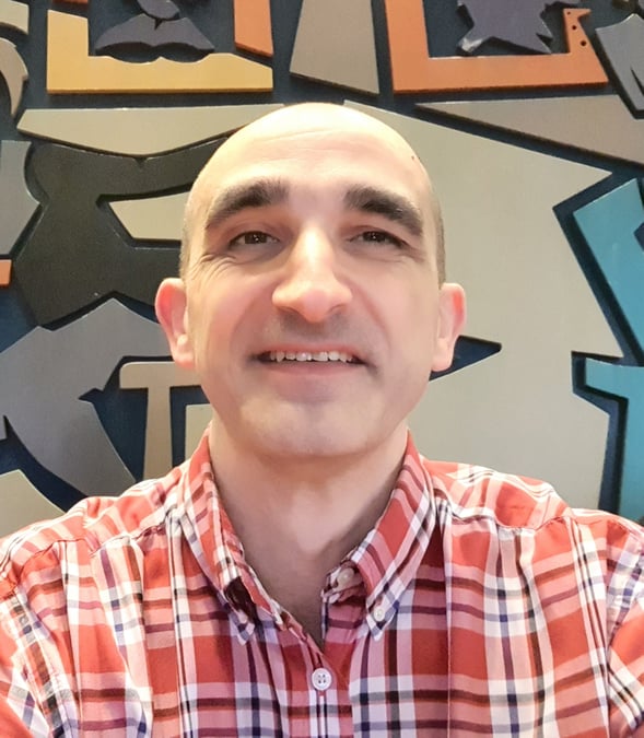 Calin Radu, onkolog och medicinskt ansvarig läkare på strålbehandlingen, Akademiska sjukhuset.