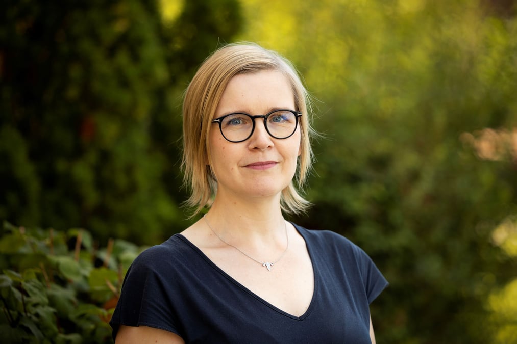 Frida Viirman, barnmorska på Akademiska sjukhuset och forskare vid Uppsala universitet och Karolinska institutet