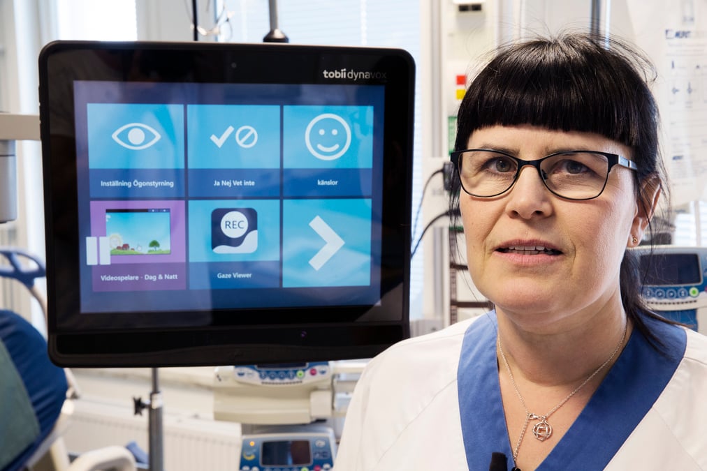 Marie Lindblad, forskningssjuksköterska på brännskadecentrum