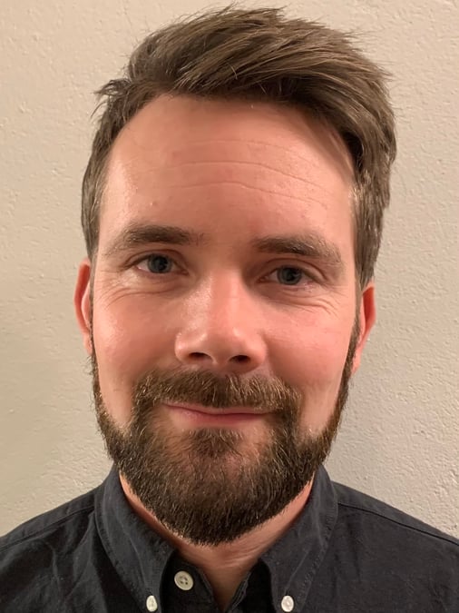 Fredrik Peyronson, ST-läkare i handkirurgi på Akademiska sjukhuset och forskare vid Uppsala universitet (Privat bild)