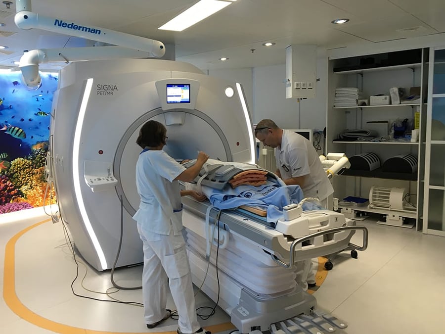 Med en kombinerad PET-MR-teknik fås mer exakt information om inflammatoriska förändringar som kan spåras i tarmen vid ulcerös colit och Crohns sjukdom.