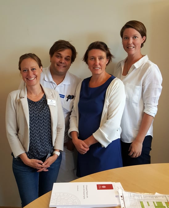 Gruppen som arbetar med alkoholpaus inför operation