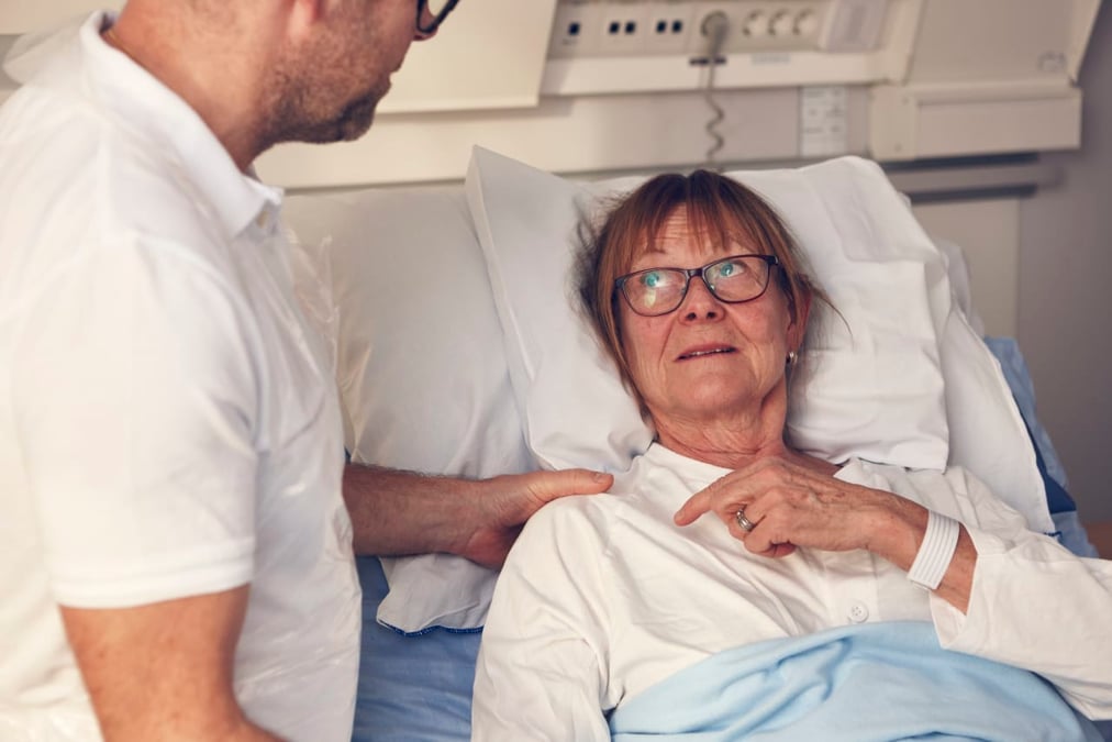 En ny studie inom geriatriken på Akademiska syftar till att minska trycksår genom förbättrad patientinformation.