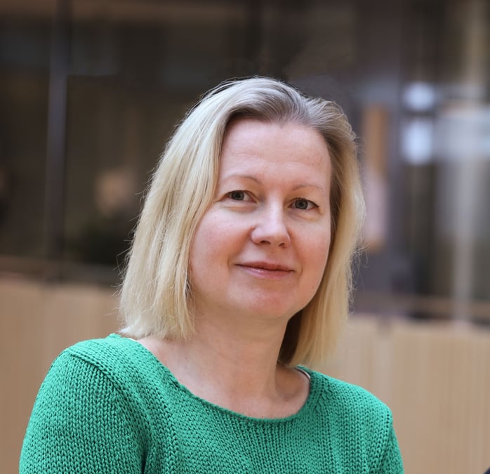 Inga Soveri överläkare och docent i njurmedicin på Akademiska sjukhuset/Uppsala universitet, tillika projektkoordinator från Uppsala för det nationella projektet Svensk njurmedicinsk biobank.