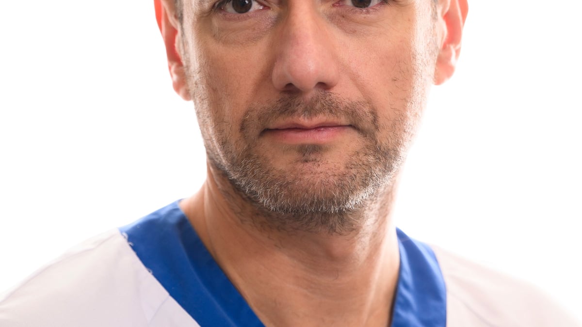 Panagiotis Baliakas, överläkare/docent i klinisk genetik på Akademiska sjukhuset/Uppsala universitet och direktör för Clinical Genomics Uppsala