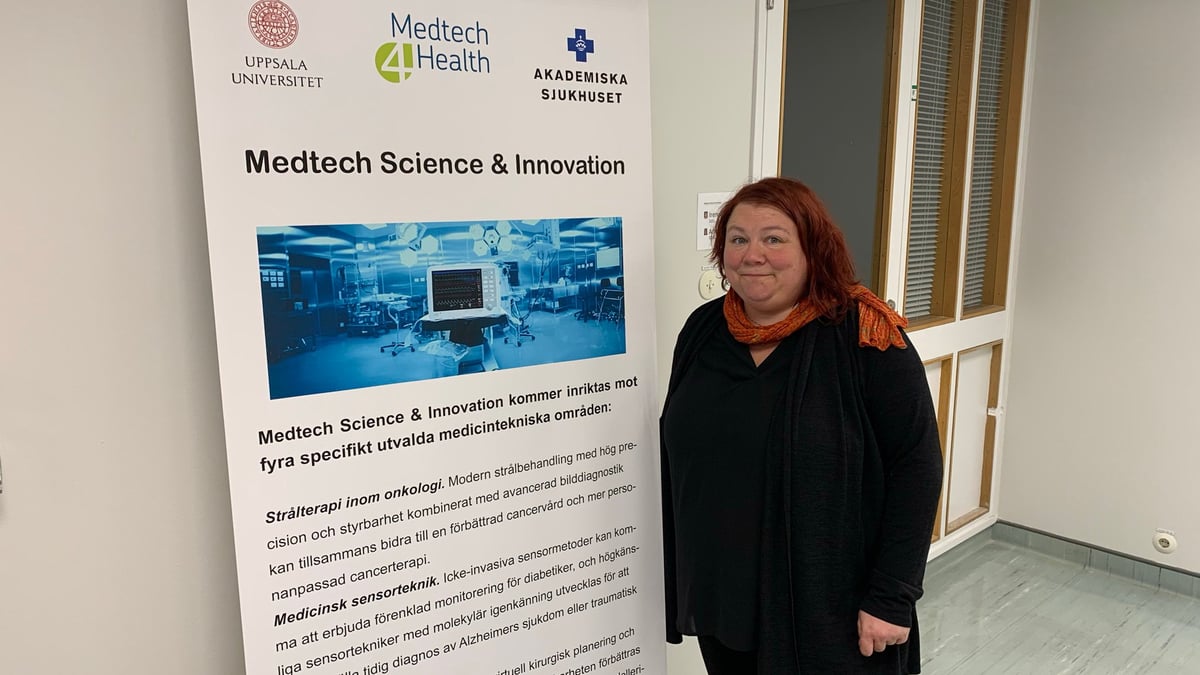 En målsättning för MedTech Science & Innovation är att påskynda införandet av e-hälsa i vården och optimera användningen av medicinsk bildteknik inom titthålskirurgi. Maria Hägglund leder en snabbt växande forskargrupp inom centrumet.