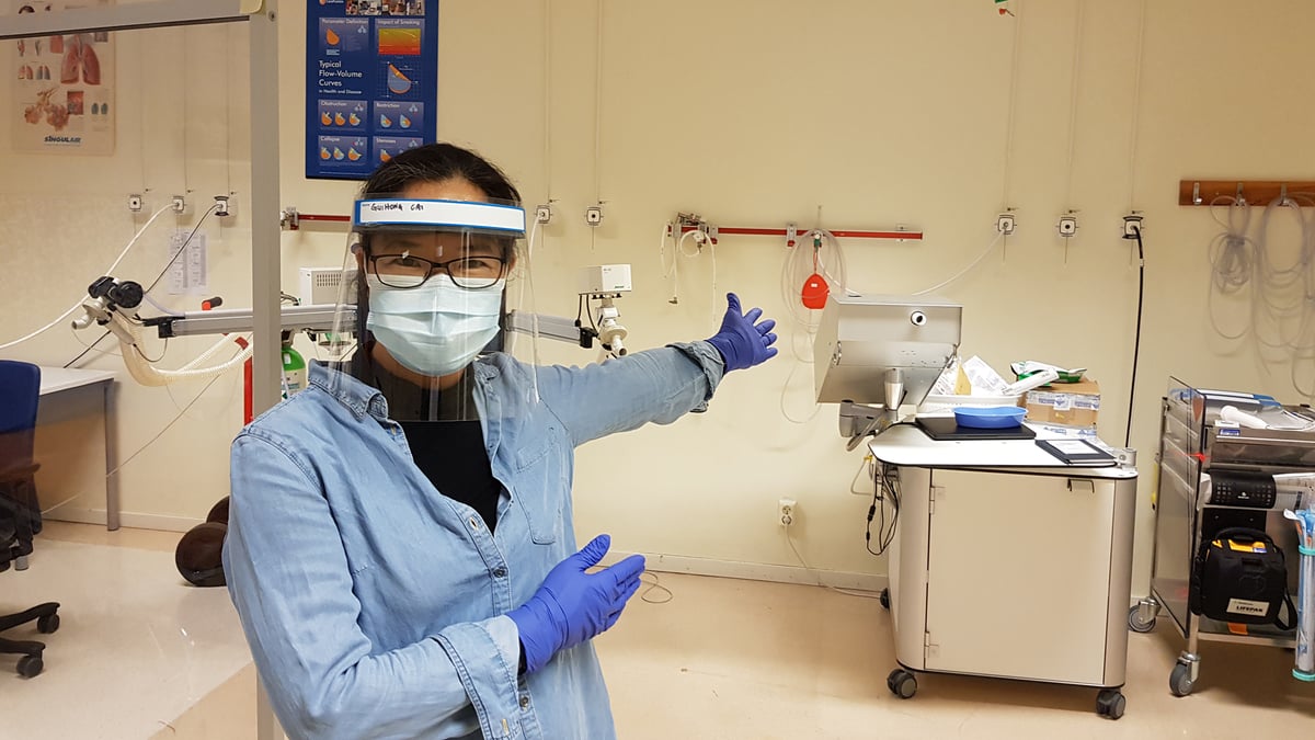 I studien COMBAT post-covid ska forskare vid Akademiska undersöka hur vanligt det är med långvariga symtom efter mild covidinfektion.  Guihong Cai, yrkeshygieniker och disputerad forskare vid arbets- och miljömedicin, medverkar i studien. Foto: privat