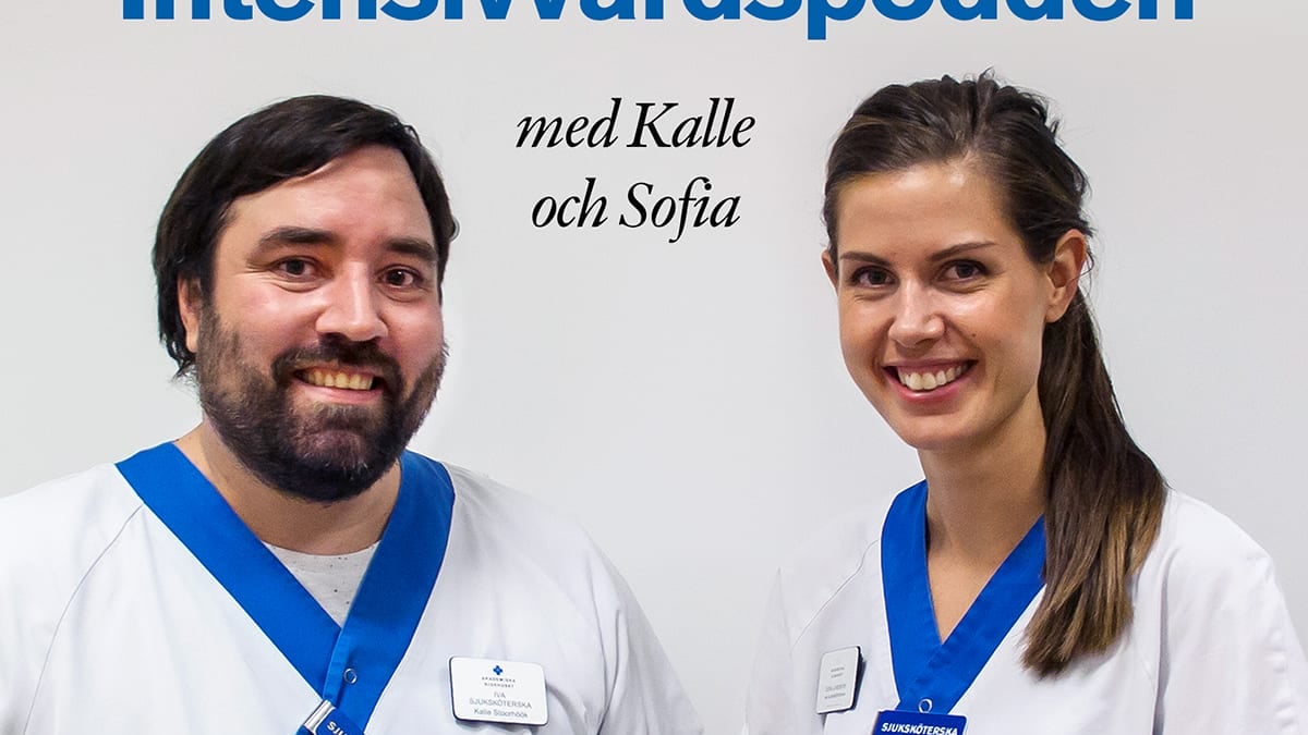 Akademiska lanserar en ny podcast om intensivvård. Programledare är Kalle Stoorhöök och Sofia Lindström, specialistsjuksköterskor inom anestesi och intensivvård på Akademiska sjukhuset.