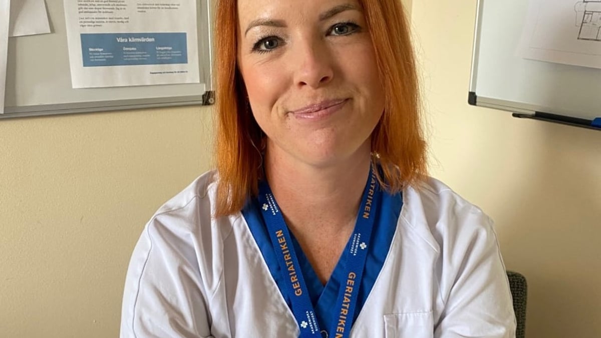 Lena Mattsson,  avdelningschef på geriatrisk akutvårdsavdelning 30 A, Akademiska sjukhuset