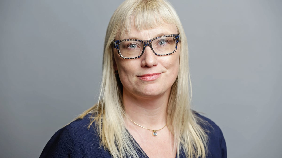 Malin Sjöberg Högrell, ordförande i sjukhusstyrelsen (L), Foto: Magnus Laupa