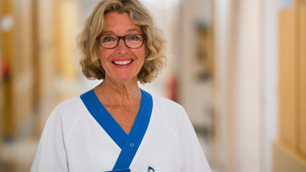 Tanja Tydén, barnmorska och professor emeritus, Uppsala universitet. Fotograf: David Naylor, Uppsala universitet