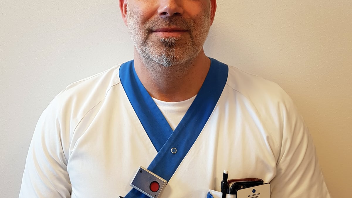 Tobias Eriksson, chefsöverläkare vid beroendemedicinska mottagningen, Akademiska sjukhuset