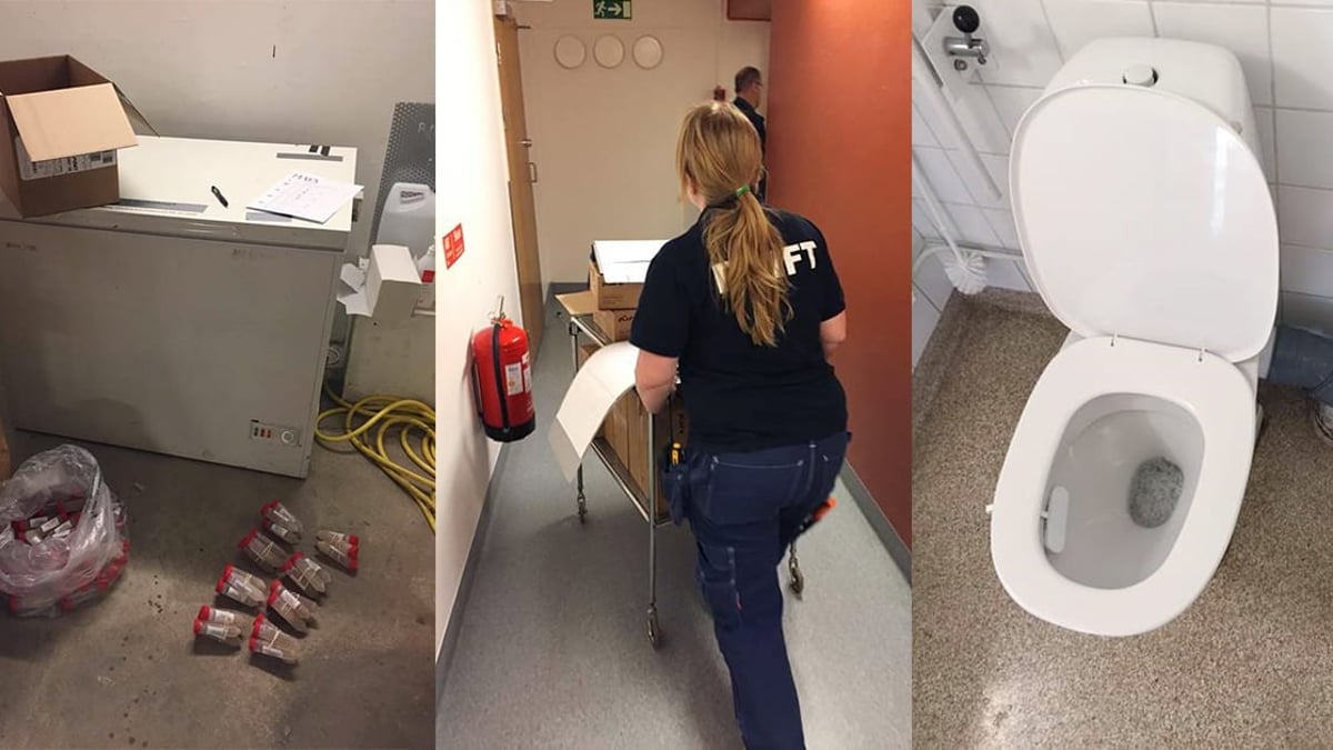 Enzymrening av läkemedelsrester i toaletter har inte visat sig tillräckligt effektiv. Akademiska sjukhuset går därför vidare med tester av annan teknik.