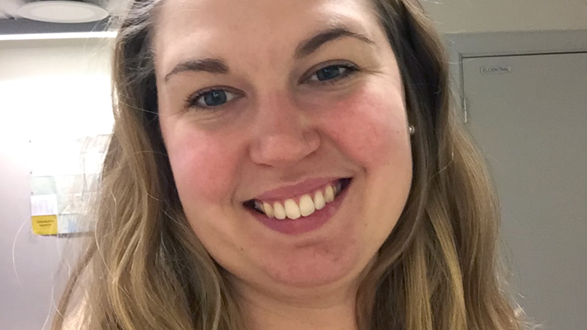 Sofia Svebrant, miljösamordnare på miljö- och säkerhetsavdelningen, Akademiska sjukhuset