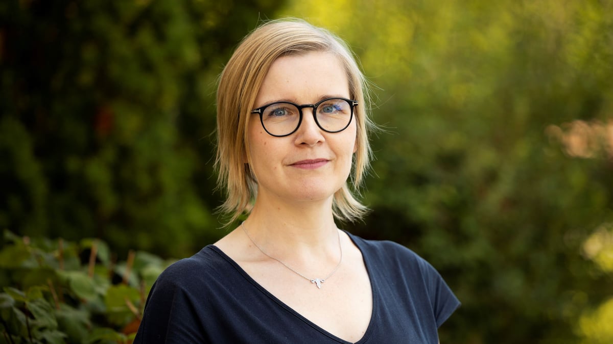 Frida Viirman, barnmorska på Akademiska sjukhuset och forskare vid Uppsala universitet och Karolinska institutet