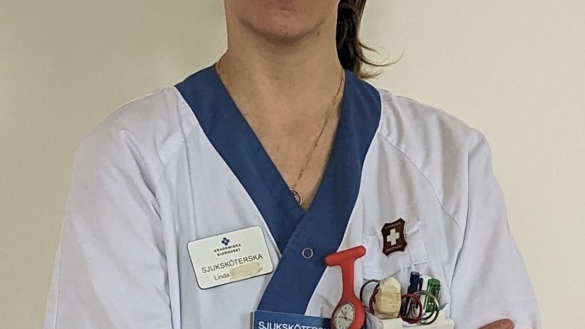 Linda Haakseth, sjuksköterska inom geriatrik på Akademiska sjukhuset och forskare vid Uppsala universitet.