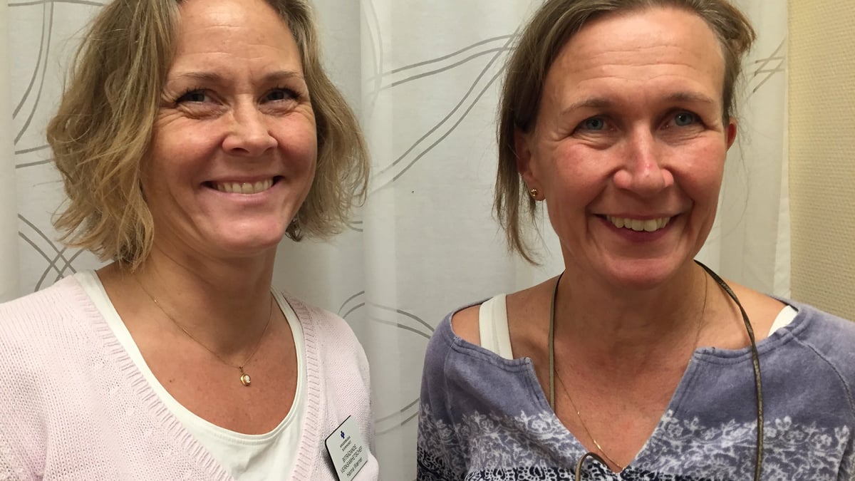 Hanna Waernér (vänster) och Eva-Lotta Funkquist