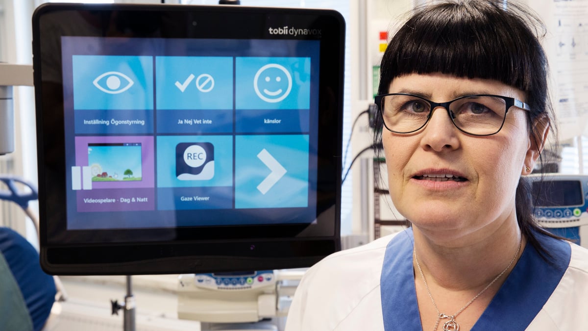 Marie Lindblad, forskningssjuksköterska på brännskadecentrum