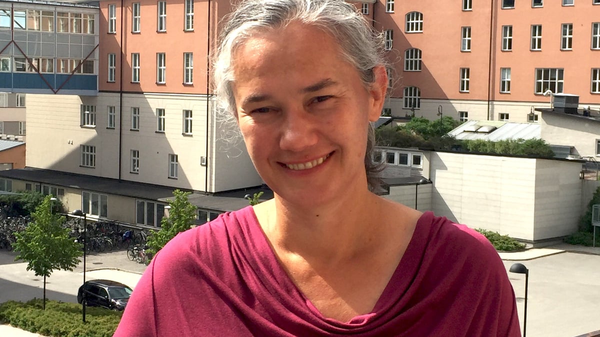 Natalja Jackmann, barncancerläkare och forskare vid Akademiska sjukhuset/