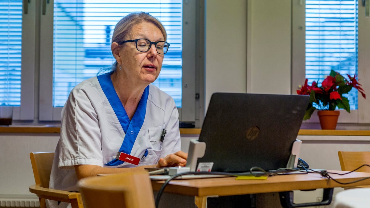 Gunilla Hallberg, överläkare och sektionschef förlossningsvård Akademiska sjukhuset