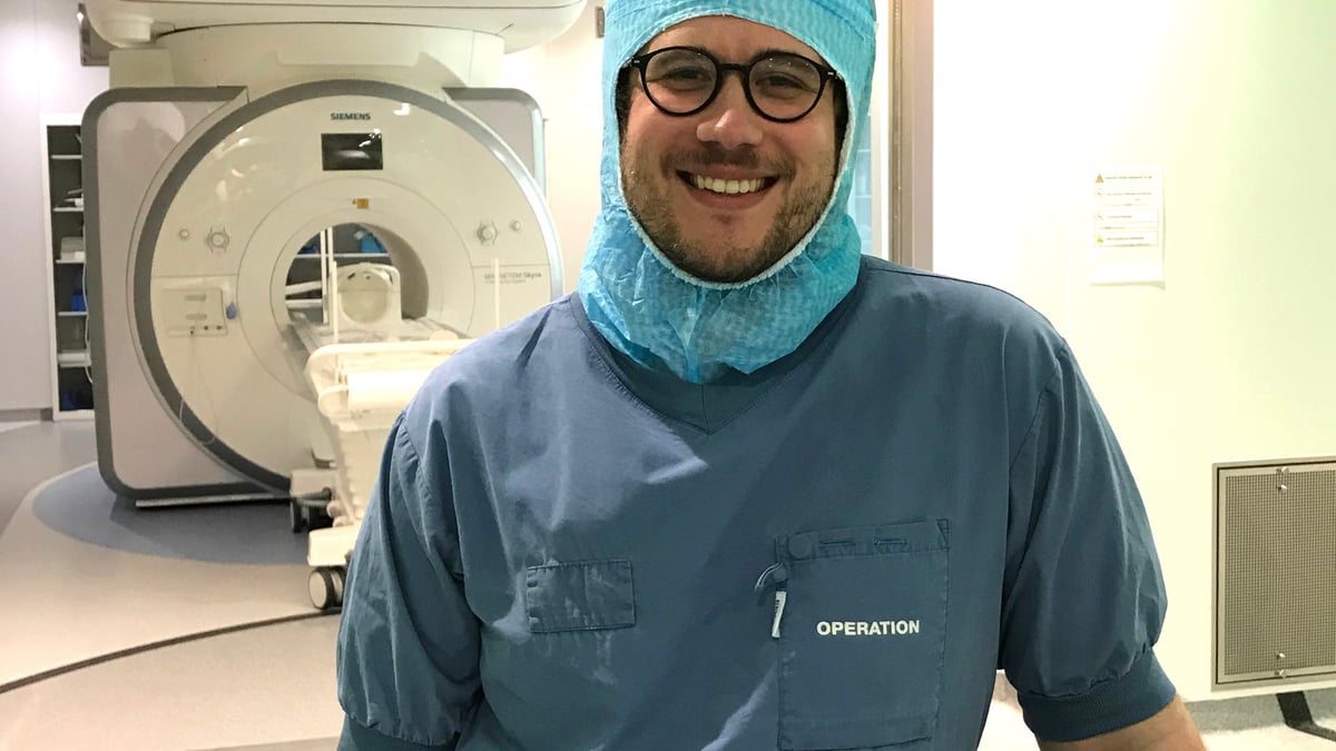 Markus Fahlström, MR-fysiker, Akademiska sjukhuset