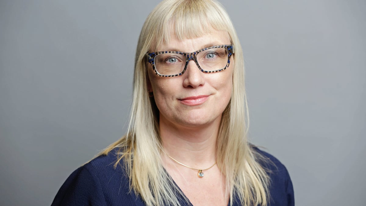 Malin Sjöberg Högrell, regionråd (L), ordförande sjukhusstyrelsen. Foto: Magnus Laupa