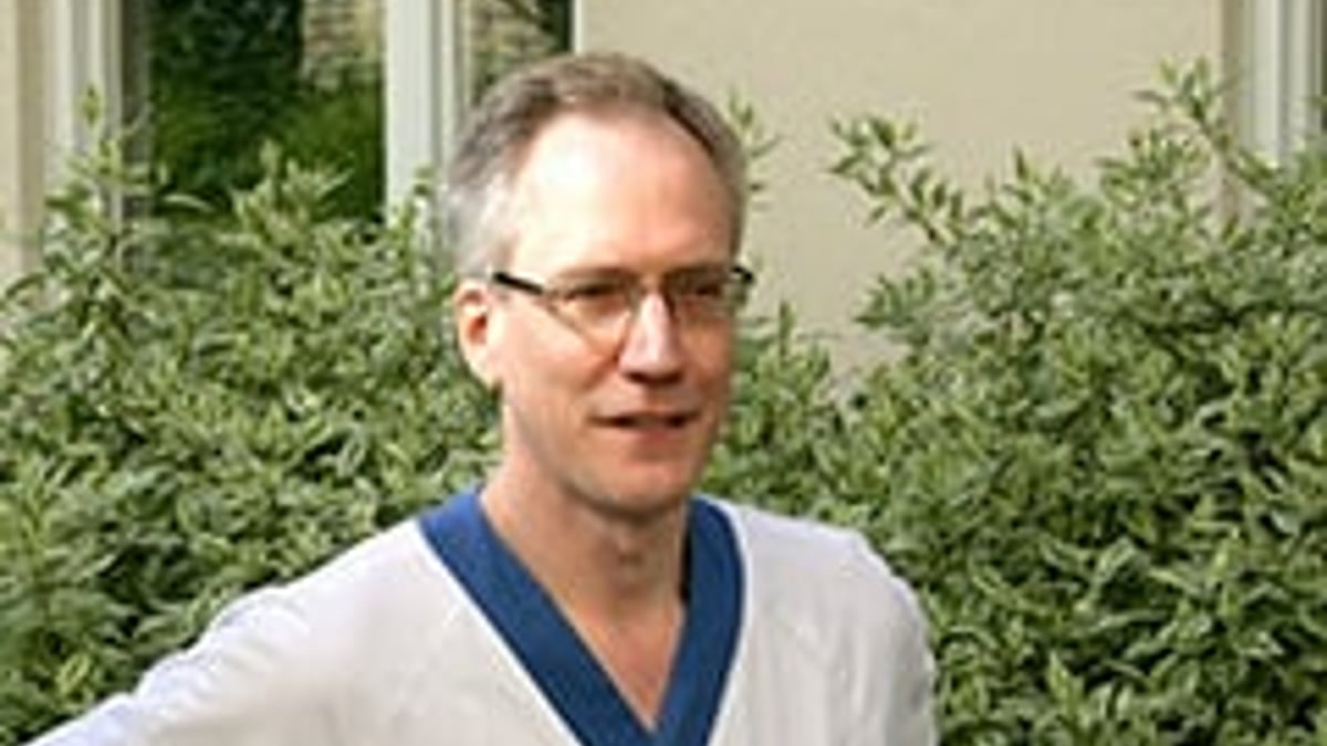 Erik Normann, chef neonalavdelningen Akademiska barnsjukhuset