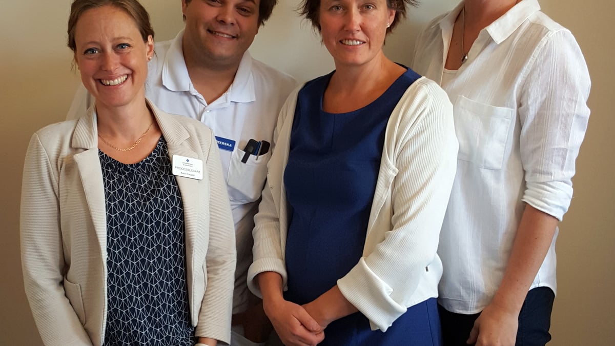 Gruppen som arbetar med alkoholpaus inför operation