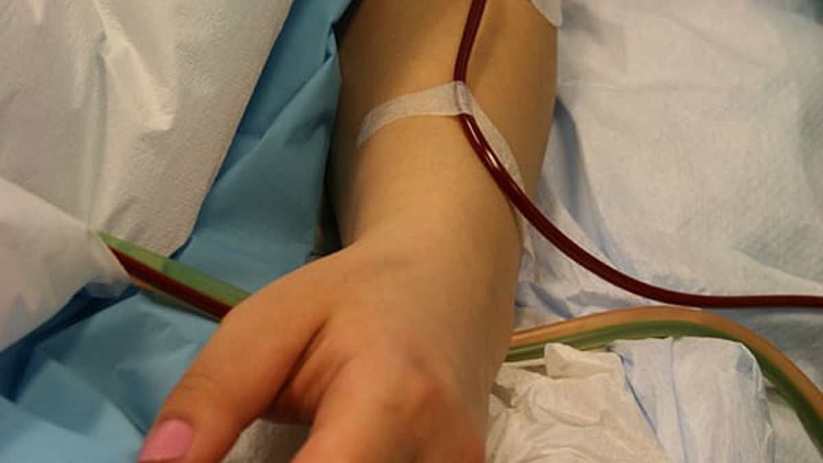 Skörd av blodstamceller inför transplantation