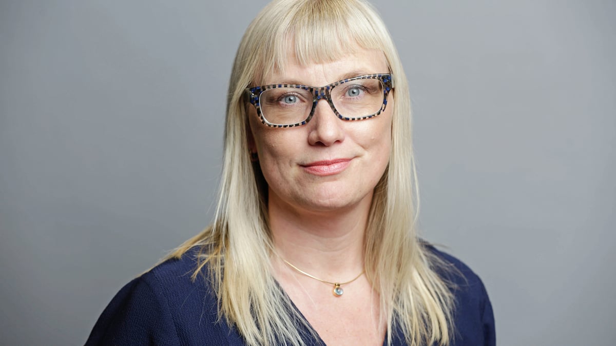 Malin Sjöberg Högrell (L), ordförande i sjukhusstyrelsen Fotograf: Magnus Laupa