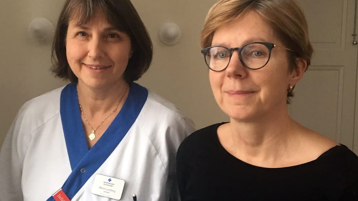 Hella Hultin och Maria Lundberg är initiativtagare till en kliniköverskridande utbildning för ST-läkare på Akademiska sjukhuset. Syftet är att stärka patientsäkerheten genom förbättrad kommunikation och ökat samarbete..