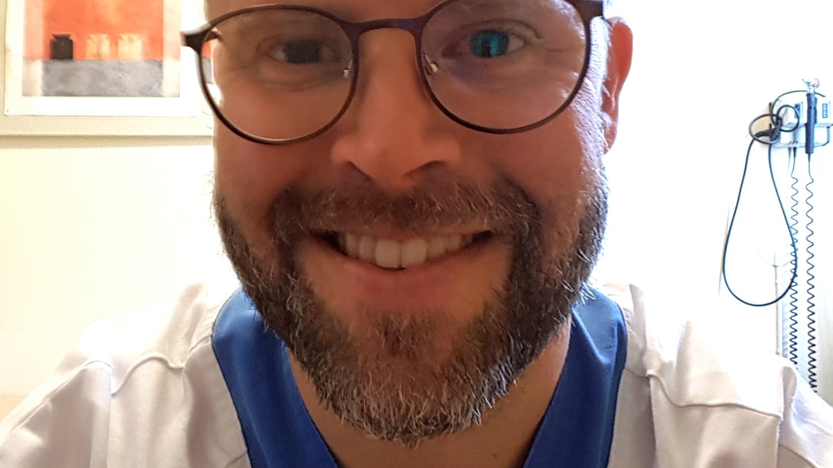 Magnus Lindskog, onkolog vid Akademiska sjukhuset och docent vid Uppsala universitet. Privat foto