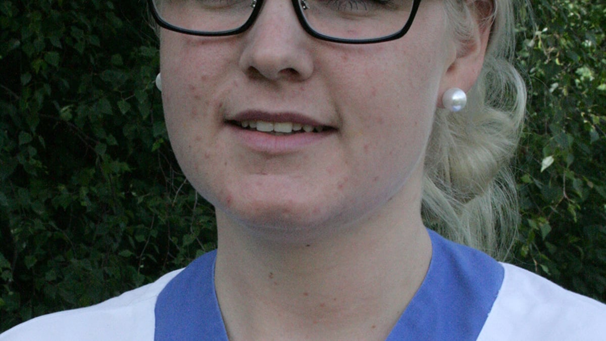 Josefine Johansson, sjuksköterska avdelning 110 inom rättspsykiatrin