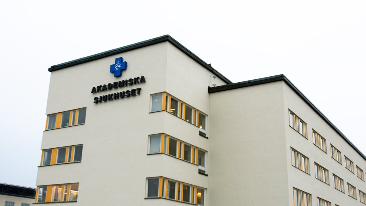 Exteriör, fasad, Akademiska sjukhuset