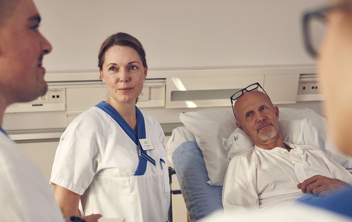 Läkemedelsstudier bidrar till att fler cancerpatienter får tillgång till nya behandlingar samtidigt som sjukhuset kan ligga i framkant och utveckla nya arbetssätt och metoder, menar onkologichefen på Akademiska.