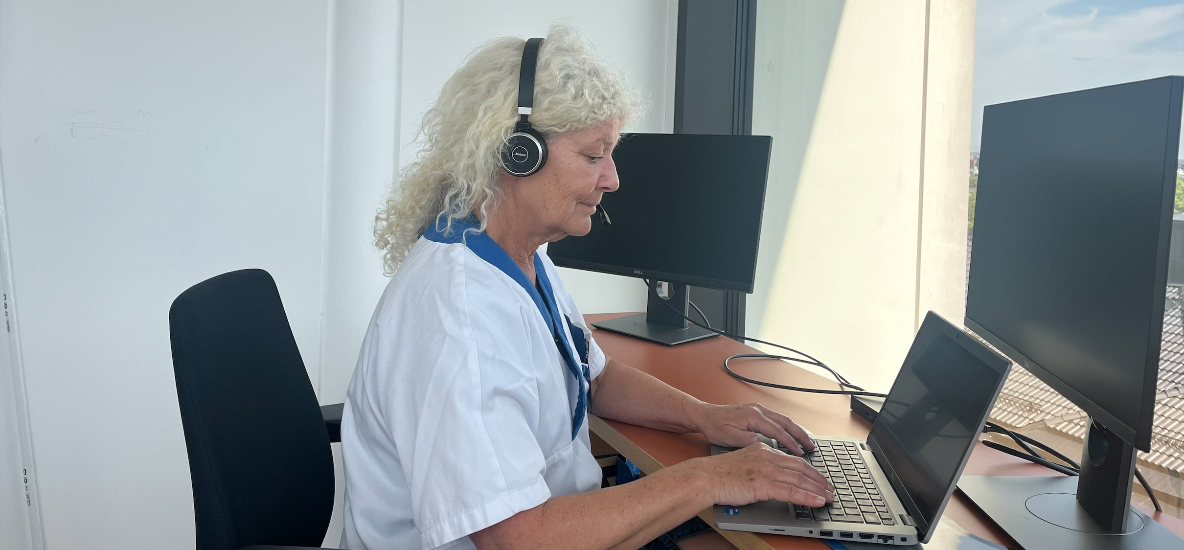 Behandling på nätet ska öka tillgängligheten till vård inom specialistpsykiatrin på Akademiska sjukhuset. “Adhd på nätet" är en nystartad, helt digital mottagning för diagnostiserade vuxna patienter som behöver uppföljning av sin läkemedelsbehandling. Foto: Akademiska sjukhuset