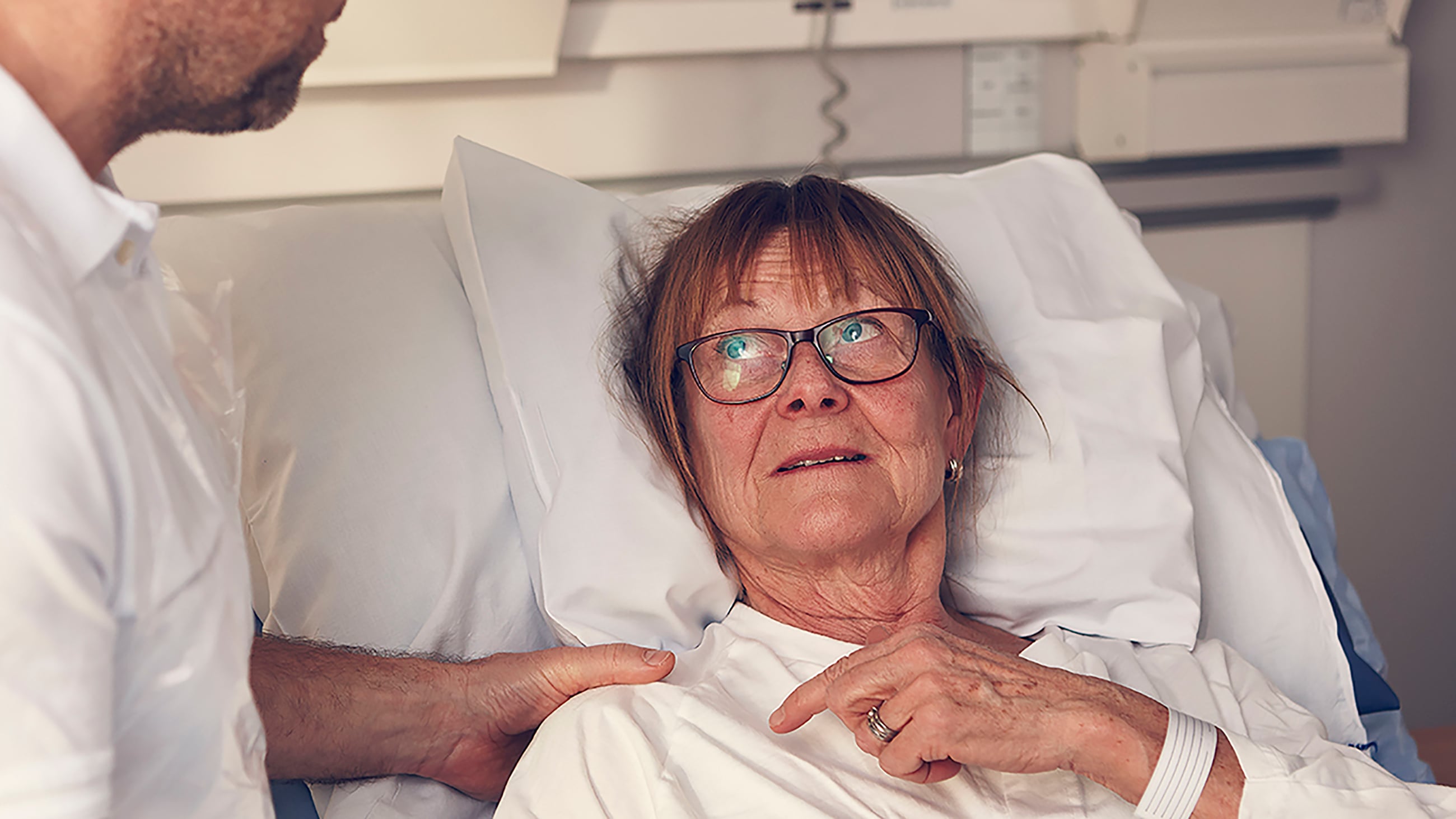 Vård på strokeavdelning minskar död och sjuklighet med fem procent och har högsta prioritet enligt de nationella riktlinjerna för stroke. Trots pandemin har Akademiska sjukhuset lyckats förbättra direktinläggningar från 67 procent 2017 till över 90 procent i år. Foto: Johan Alp