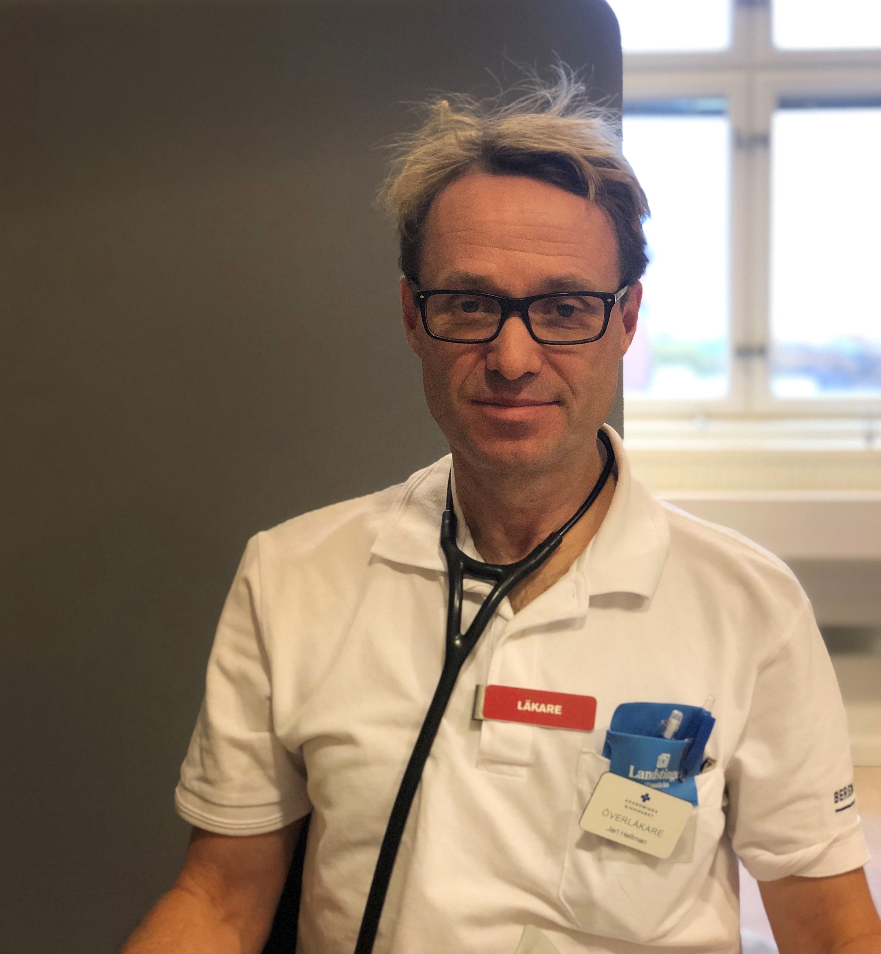 Jarl Hellman, diabetesansvarig överläkare, Akademiska sjukhuset