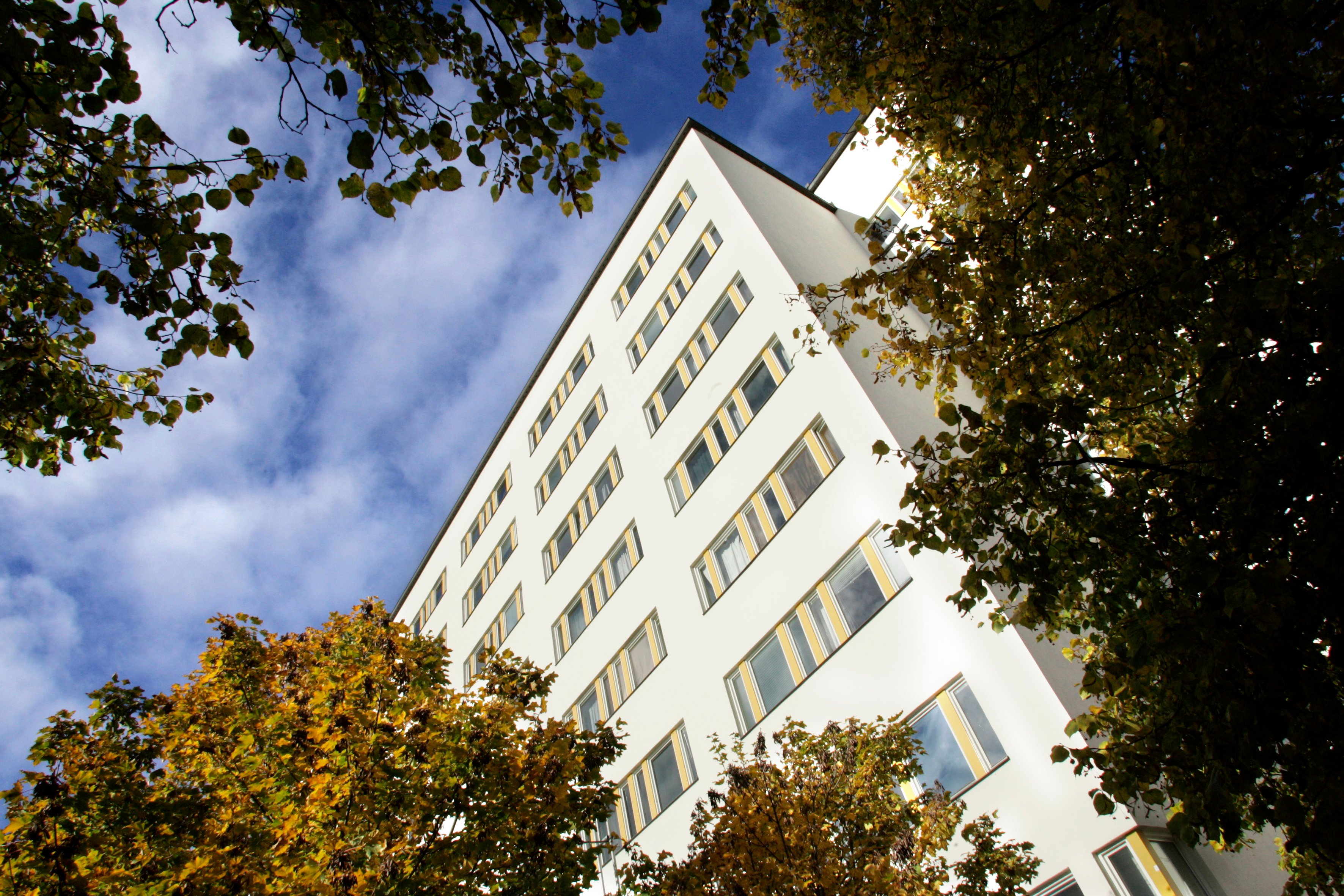 Exteriör Akademiska sjukhuset