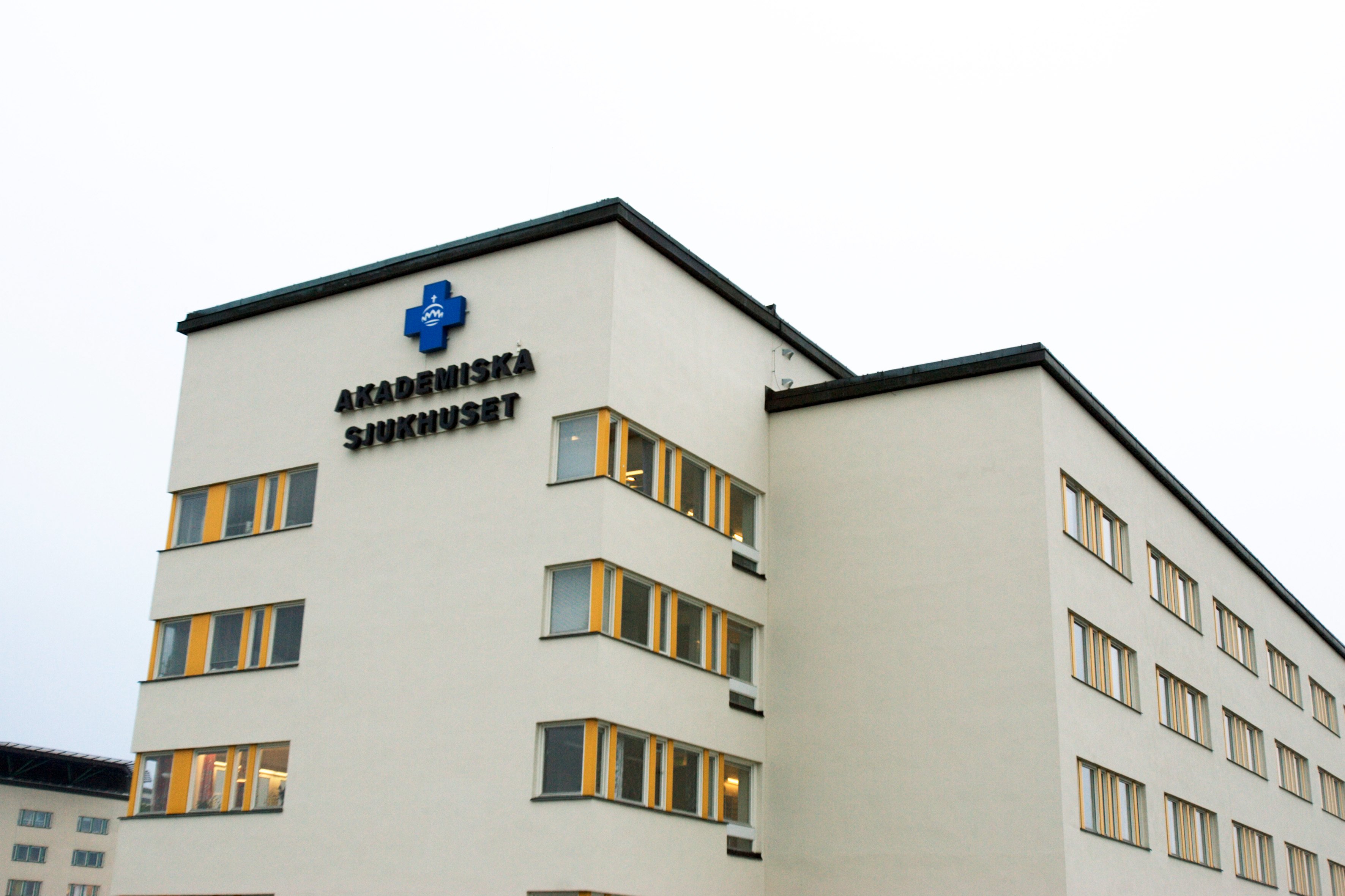 Exteriör, fasad, Akademiska sjukhuset