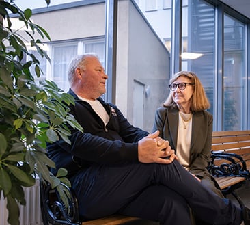 Göran Eriksson and Gunilla Enblom.