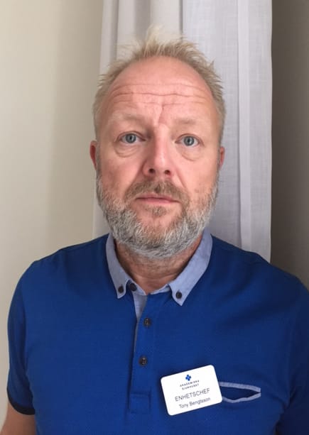 Tony Bengtsson, chef för socialpsykiatriska behandlingsteamet inom BUP, Akademiska sjukhuset