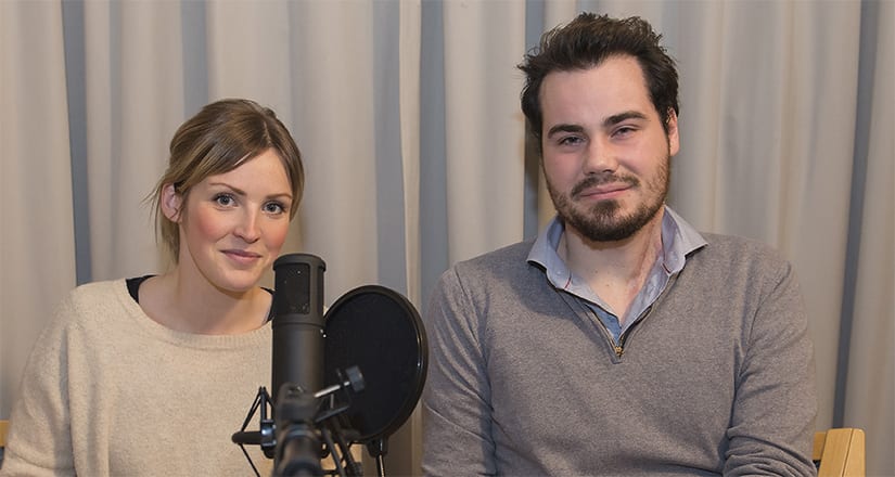Lotten Blomqvist och Michael Jestin